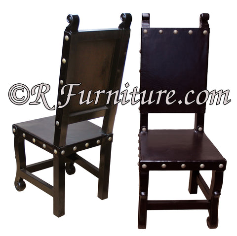 spanish revival chair, italian revival chair