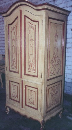 Armoire, Italian Scrolls