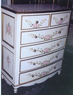 Bow Dresser, Pink Roses and Ribbon – R Furniture