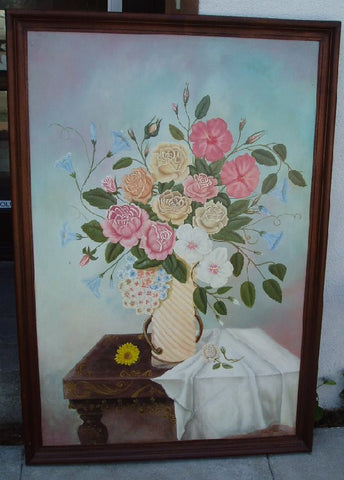 floral painting