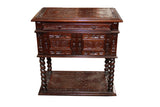 Hand Tooled Leather night stand - Made in Peru