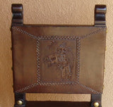 Spanish Colonial Kitchen Chair, Buckin Bronco