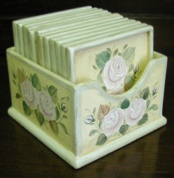 Coasters, Lavendar Roses