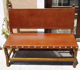 spanish bench, santa barbara style furniture