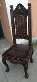 hand carved italian chair