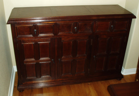 Leather Panel Buffet