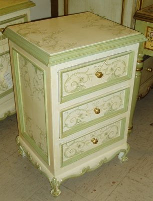 French Scrolls Nightstand