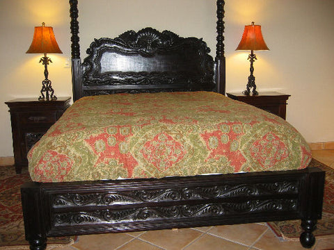 Spanish Colonial Bed