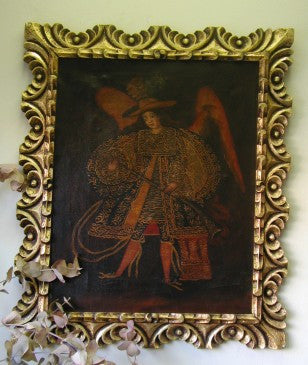 Archangel Michael with Sword - Made in Peru